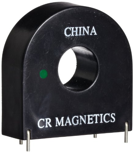 CR Magnetics CR8350-2000-F Magas Frekvencia Függőleges NYÁK-áramváltó, 10.5 Vmax RMS, 100 Maximális Bemeneti Áram