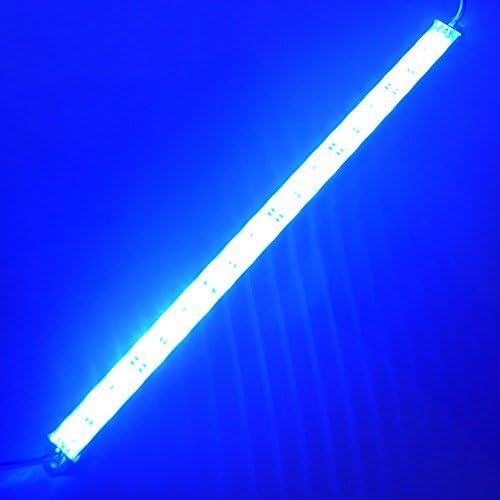 LEDENET 12 18LEDs 5050 Kék 460nm Akvárium LED Szalag Lámpa az akváriumok - Vízálló Alumínium Világítás 12V DC Nőnek, Bár a Fény