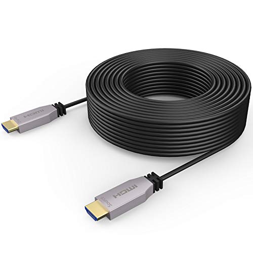 NIUBB Rost HDMI Kábel 100ft 4K@60Hz,Optikai Optikai, HDMI 2.0 b Kábel Támogatja 18.2 Gbps,HDR10,ARC,HDCP2.2,3 D,Subsampling 4:4:4/4:2:2/4:2:0