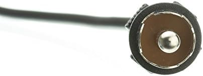 Kábel Központi LLC RCA Audio/Video Hosszabbító Kábel - 12 Láb - RCA Férfi RCA Női, Fekete, A/V Hosszabbító Kábel Tv, Tengeralattjárók,