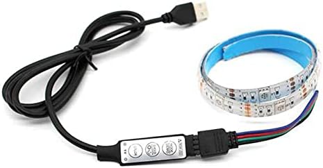 Baoblaze Háttér Fény Bár RGB LED USB Interfész Hajlítható az Outdoor Kemping Nők Felnőtt, 4 Méter