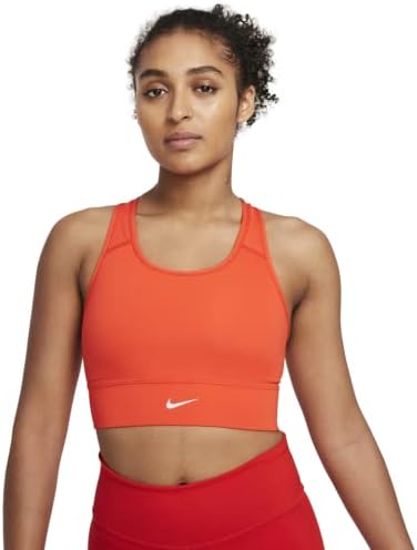 Nike Dri-FIT Swoosh Női Közép-Támogatás 1 Darab Párnázott Horogsor Sport Melltartó