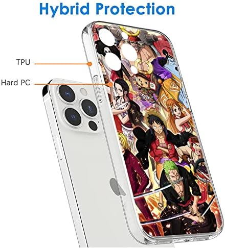 Telefon Esetében Szalma Darab Kalapok Egy Anime Japán Rajzfilm Színes Kompatibilis az iPhone XR 6.1 Ügy Ütésálló Puha TPU Védő Fedél Telefon