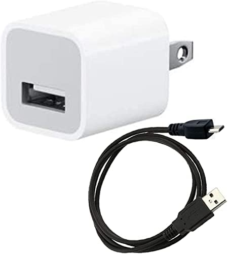 UpBright AC/DC Adapter+Micro USB Töltő Kábel Kompatibilis a Plantronics Voyager 5200 5210 Vezeték nélküli Bluetooth Fülhallgató