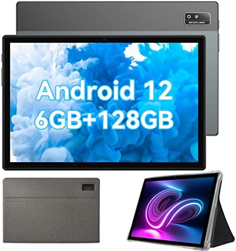 Headwolf Android 12 Tablet 10 hüvelykes Táblagépek, WPad3 6 GB RAM, 128 GB ROM, 512 gb-os Bővíteni 8-Core Android Tablet Esetében, 8