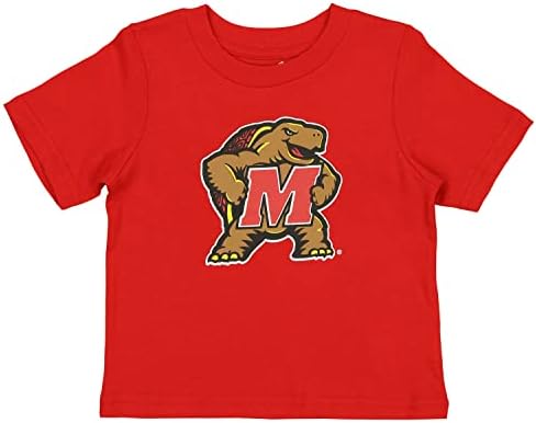 Outerstuff NCAA Csecsemők (12M-24M) Csapat Logó Rövid Ujjú T-Shirt
