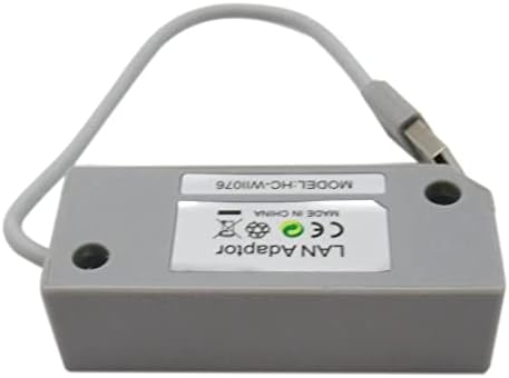 WGL Szürke USB-10/100Mbps Ethernet Hálózati Adapter Illik a Nintendo Wii/Wii U/Kapcsoló