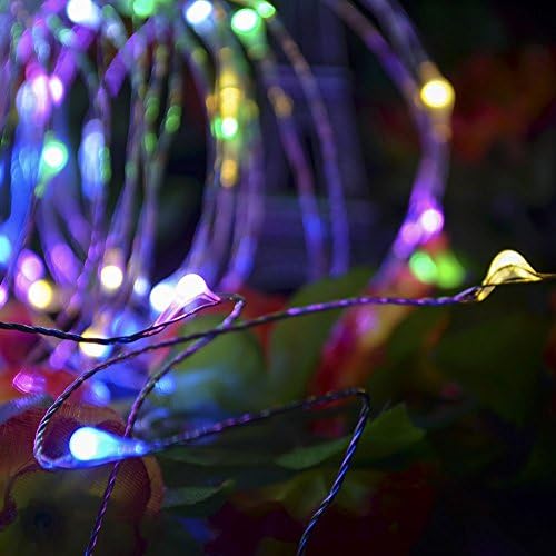 LED String Fények 9.8 ft 30 Led-ek, Tinggo Vízálló Dekoratív Lámpák, Hálószoba, Terasz, Kert, Kapu, Udvar, Felek, Esküvő (RGB)