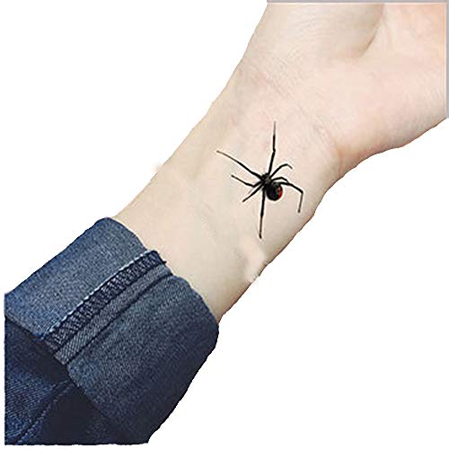 Halloween tetoválás, 3d Valósághű Pók Skorpió Tetoválás Matricák Férfiak Nők Halloween valósítanak meg Fél Javára Kellékek