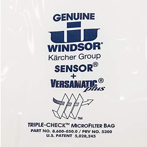 Windsor Karcher Valódi Ellenőrizze Mikroszűrőn Táska 8.600-050.0 az Érzékelő és Versamatic Plusz Vákuum-Filter-Németországban-2 csomag