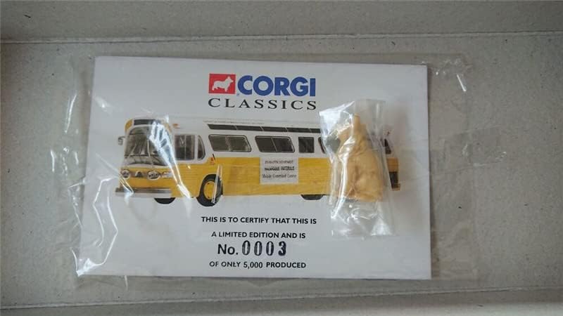 Corgi Peoria Tűz Dept. Busz GMS 300 Limited Edition 1/50 FRÖCCSÖNTÖTT Teherautó Előre elkészített Modell