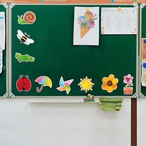 36 Darab a Tavaszi Cut-Out Sokoldalú Osztályteremben Dekoráció Kreatív kivágással a faliújságra Osztályterem Iskola Tavaszi