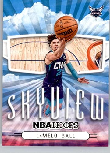 2022-23 Panini NBA Karika Skyview 5 LaMelo Labdát NM-MT Charlotte Hornets Kosárlabda Trading Card