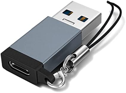 Rirsoasy Adapter USB-USB C 3.1, 5Gbps USB C Típusú Női USB Férfi Adapter Kompatibilis withPC, Laptop, Töltő, az iPad Mini/Levegő, a Galaxy