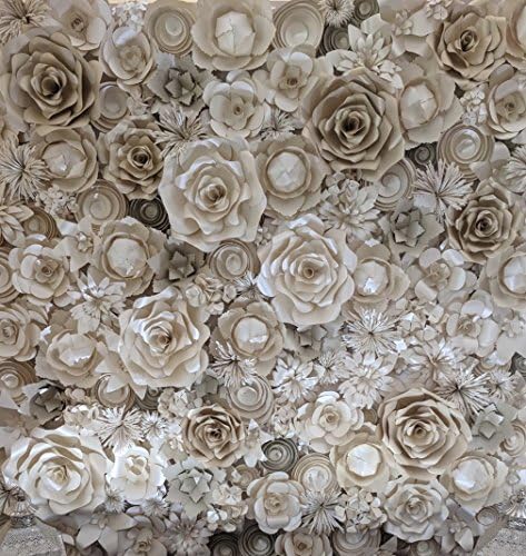 Papír Virág fal DIY kap virágot ezt a hátteret, 8 láb széles, 8 méter