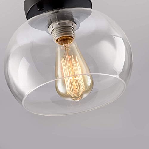 GLADFRESIT Félig süllyeszthető Mennyezeti Lámpa Üveg Árnyékban Kerámia Jogosultja Ipari Sziget Modern Világítás Lámpatest, Beltéri Él & Étkező