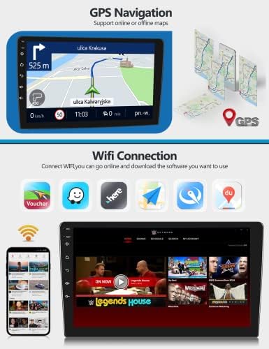 a Honda CRV 2007-2011 Támogatja a Vezeték nélküli Carplay/Android Auto Android Autó Sztereó WiFi GPS Navigáció 9 hüvelykes Érintőképernyő