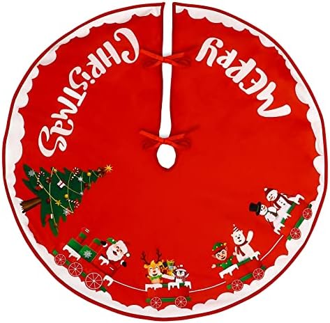 Dreamtop karácsonyfa Szoknya Karácsonyi Dekoráció Piros karácsonyfa Díszek, karácsonyfa Szőnyeg Teherautó Hóember Minta Dekoráció karácsonyi