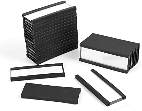 Rammos 26 Pack 0.8 × 2 Cm C Csatorna Mágneses Címke Birtokosai a Mágnesek Mágneses Adatok Kártya Tulajdonosok Tiszta Műanyag