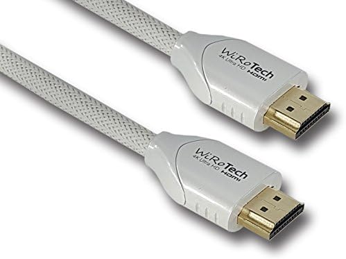 WiRoTech HDMI Kábel 4K Ultra HD Fonott Kábel, HDMI 2.0 18Gbps, Támogatja a 4K-60Hz, a Chroma 4 4 4, Dolby Látás, HDR10, ARC, HDCP2.2 (15