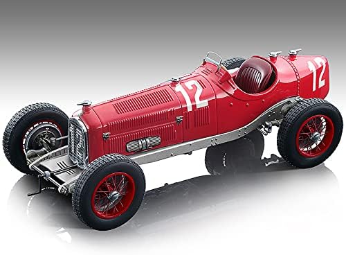 TECNOMODEL P3 Tipo B 12 Győztes francia GP (1932) Mythos Sorozat Limitált Kiadás 180 Darab Világszerte 1/18 Modell Autó TM18-266D