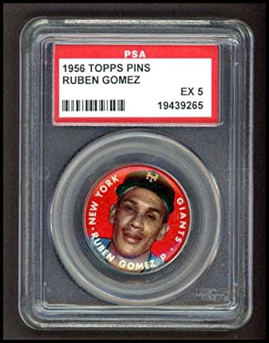 1956 Topps Ruben Gomez Óriások (Baseball Kártya) PSA a PSA 5.00 Óriások