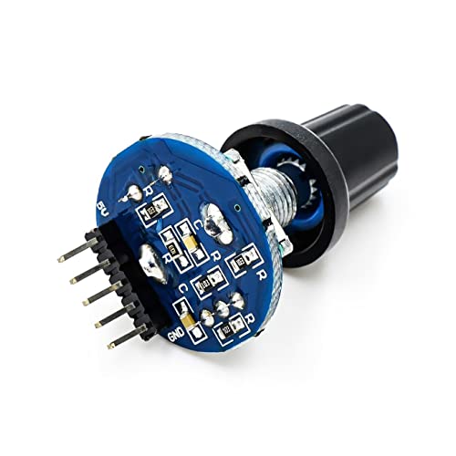 Rotary Encoder Modul az Arduino Tégla Érzékelő Fejlesztési Forduló Audio Forgó Potenciométer Gomb Kap EC11