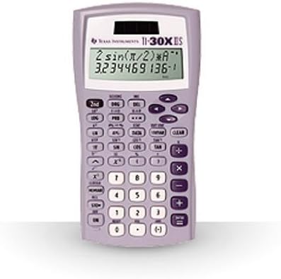 Texas Instruments TI-30X IIS 2 Online Tudományos Számológép, Levendula