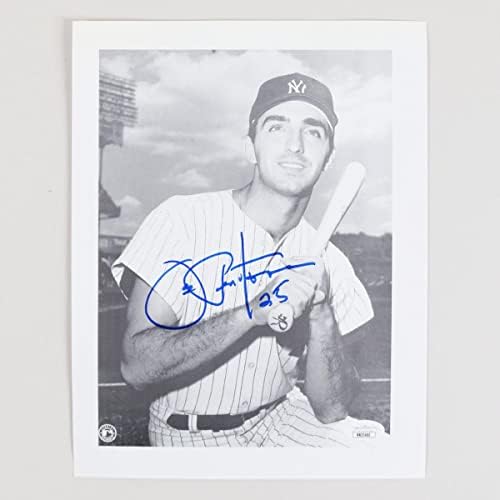 Joe Pepitone Aláírt Fotó, 8×10 Yankees – COA SZÖVETSÉG - Dedikált MLB Fotók
