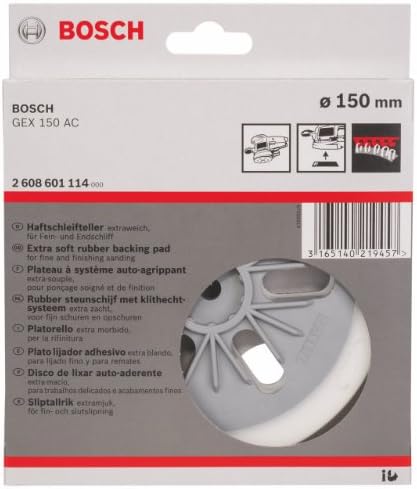 Bosch 2608601114 Csiszoló Tányér GEX150AC Extra Puha 5.9 A