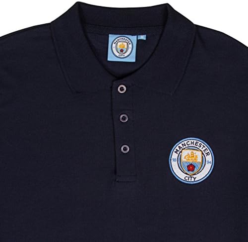 A Manchester City FC Labdarúgás Labdarúgás Hivatalos Ajándék Férfi Címer Póló