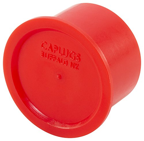 Caplugs 99394732 Műanyag Sapkát Menetes Csatlakozók. RC-M12, PE-LD, Sapka Szál Méret 12 mm Kap ID 0.47 Hossz 0.47, Piros (Csomag