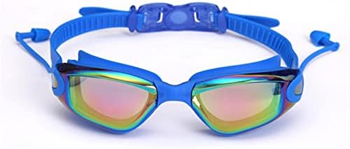 YALAN ProfessionalSilicone Úszó Szemüveg Szemüveg, füldugó, illetve orrcsipesz Electroplate Fekete/Szürke/Kék