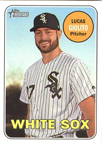 2018 Topps Örökség 357 Lucas Giolito Chicago White Sox Baseball Kártya
