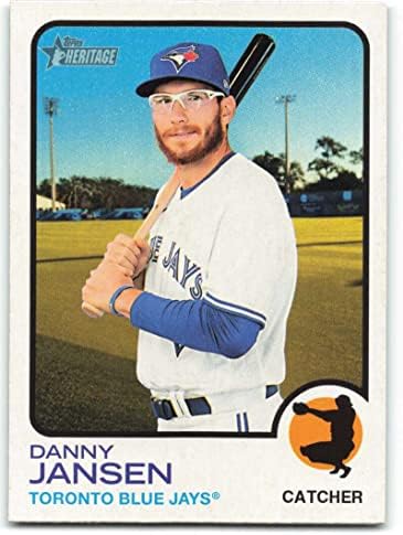2022 Topps Örökség 450 Danny Jansen Toronto Blue Jays (SP - Rövid Nyomtatás) NM-MT MLB Baseball Magas Száma Rövid Nyomtatás