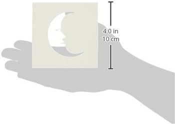 Judikins KS414 Kite Petite Stencil, 4, Négyzet-Ember A Hold, Tiszta