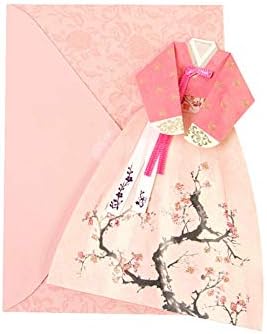 [6EA Csomag] szabad gyakran utcára menniük Hagyományos koreai Design Ajándék, Boríték, Kártya Díszes Csomag az Új Évben Születésnapi házassági