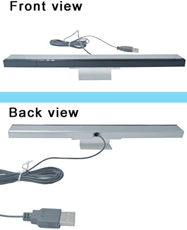 Tuboopy Delfin Bár USB Wii Sensor Bar, PC, Wii Infravörös fénysugár Mozgásérzékelő Bár a Nintendo Wii/Wii U Konzol Kompatibilis PC