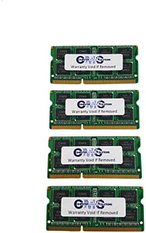 CMS 16GB (4X4GB) 10600 DDR3 1333MHZ, Nem ECC SODIMM Memória Ram Upgrade Kompatibilis az Apple iMac Core I3 3.06 21,5 Hüvelykes (Mid-2010)