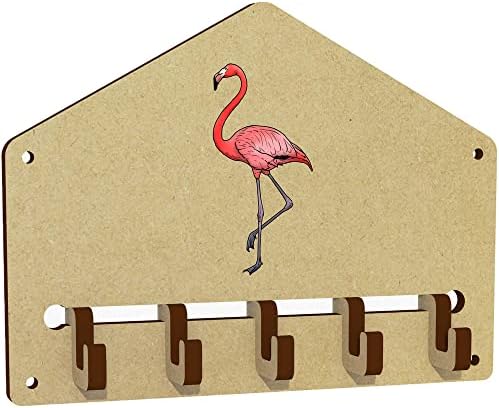 Azeeda Flamingó Falra Szerelt Kulcs Horgok/Jogosultja (WH00057674)