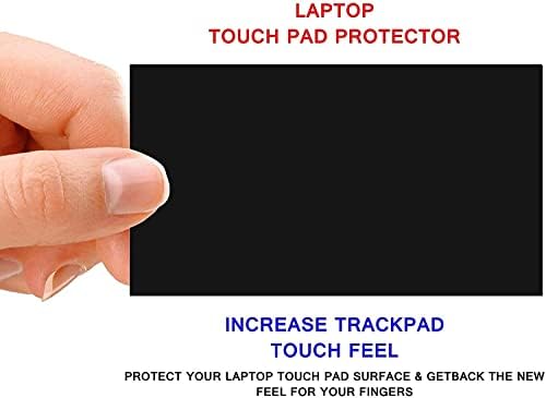 (Csomag 2) Ecomaholics Laptop Touchpad Trackpad Védő Borító Bőr Matrica Fólia HP ProBook 640 G4 14 hüvelykes Laptop, Fekete