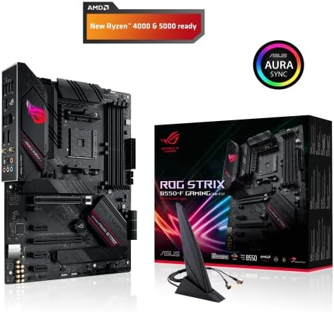 Asus ROG Strix B550-F Szerencsejáték WiFi II AMD AM4 (3rd Gen Ryzen) ATX Játék Alaplap (PCIe 4.0,WiFi 6E, 2.5 Gb LAN, BIOS Flashback,