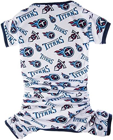 Littlearth Unisex-Felnőtt NFL Tennessee Titans Pet Pizsama, Csapat Color, X-Kicsi