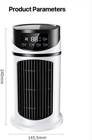 QUESHENG Víz Spray Köd Ventilátor Levegő Hűtő Ventilátor Víz Mini Légkondicionáló Hűtő Ventilátor Mobil Elektromos Ventilátor (Szín : D, Méret