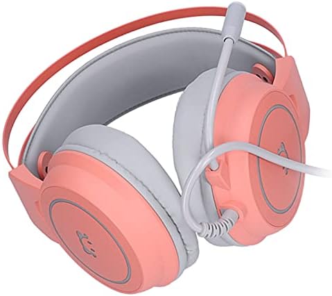 Versenyképes Játék Fülhallgató, Vezetékes Headset zajszűrős a Többirányú Mikrofon, Kényelmes Surround Sztereó Hang 360° - os Fej Szerelt