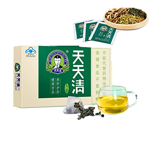 Mindennapi Tápláló Máj Tea, 30 Csomag Egyéni Csomag Tian Tian Da Qing-Cha Hordozható