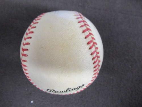 Chipper Jones Szövetség Coa Autogramot Major League Oml Kézzel Aláírt Baseball - Dedikált Baseball