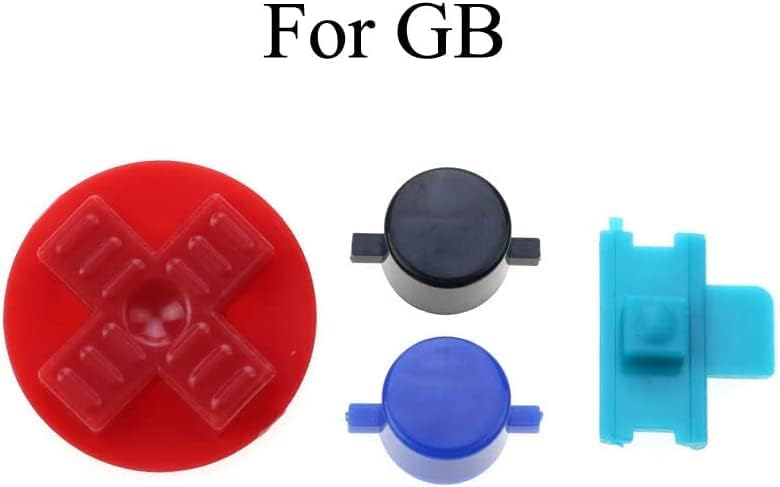 Műanyag B Gombok segítségével Állítsa be Csere Gameboy Klasszikus GB-os DMG D-pad-Gombot (Színes-C)