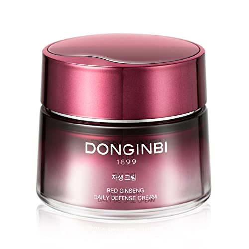 DONGINBI Napi Védelmi Krém, öregedésgátló, Ránctalanító & Antioxidáns hatású arckrém, koreai Vörös Ginzeng bőrápolás - 25ml