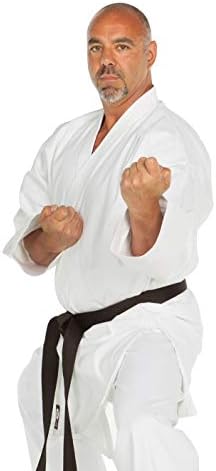 Ronin Karate Felső - Közepes Súly Karate Kabát, Sima, - Os Fúró Pamut 9oz - Harcművészeti Kabát